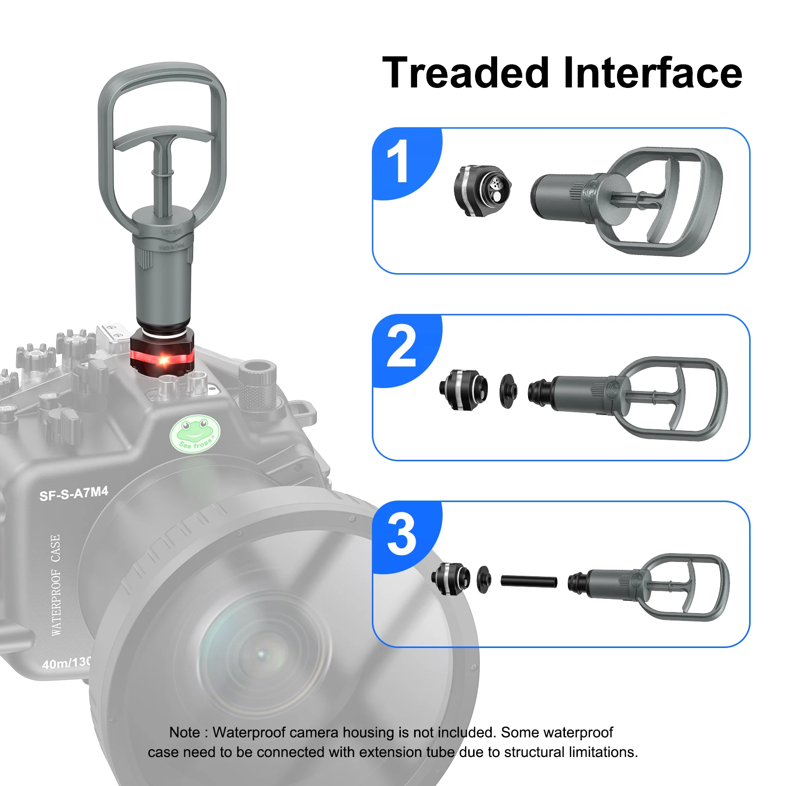 Seafrogs Pre-Dive Vacuum Leak Check System For Camera Phone Case Underwater Housing Waterproof Cover Photography Accessories