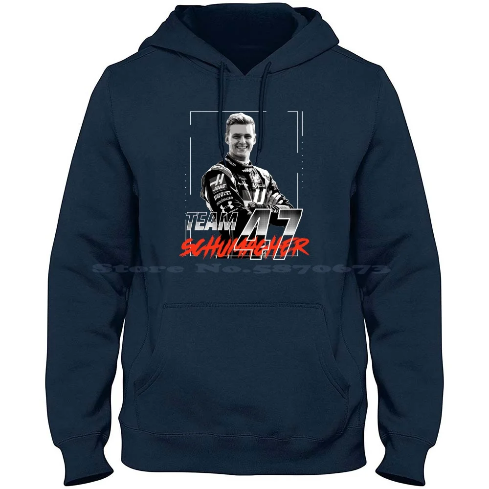 Mick Schumacher 100% Cotton Hoodie Mick Schumacher Men Mick Schumacher Women