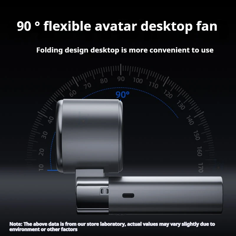 2026 Upgraded Semiconductor Cooling Handheld Fan, 90° Foldable Portable Ice Cold Personal Fan for Travel, Office, Outdoor