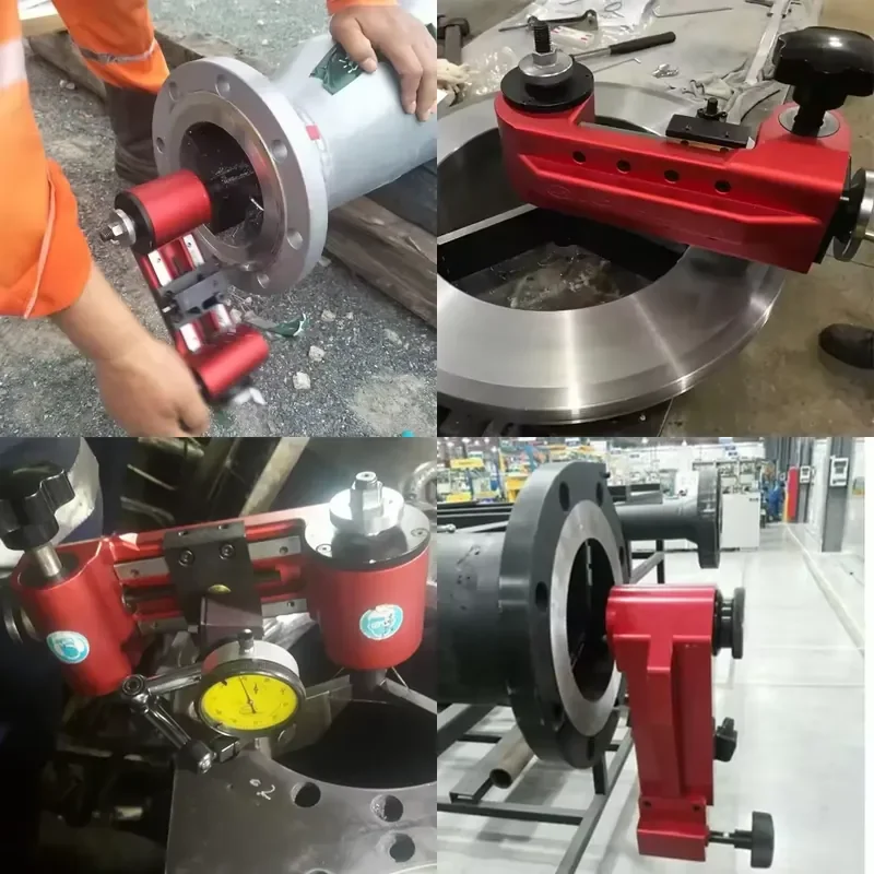 High Efficiency MFC-350 Hand Power Resurfacing Small Flanges Facing Machine Portable Manual Flange Facer 27-355mm