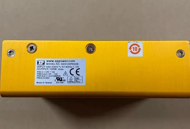 SDS120PD02B XP POWER industrial control power supply is in good condition as shown in the picture, and the testing function is n