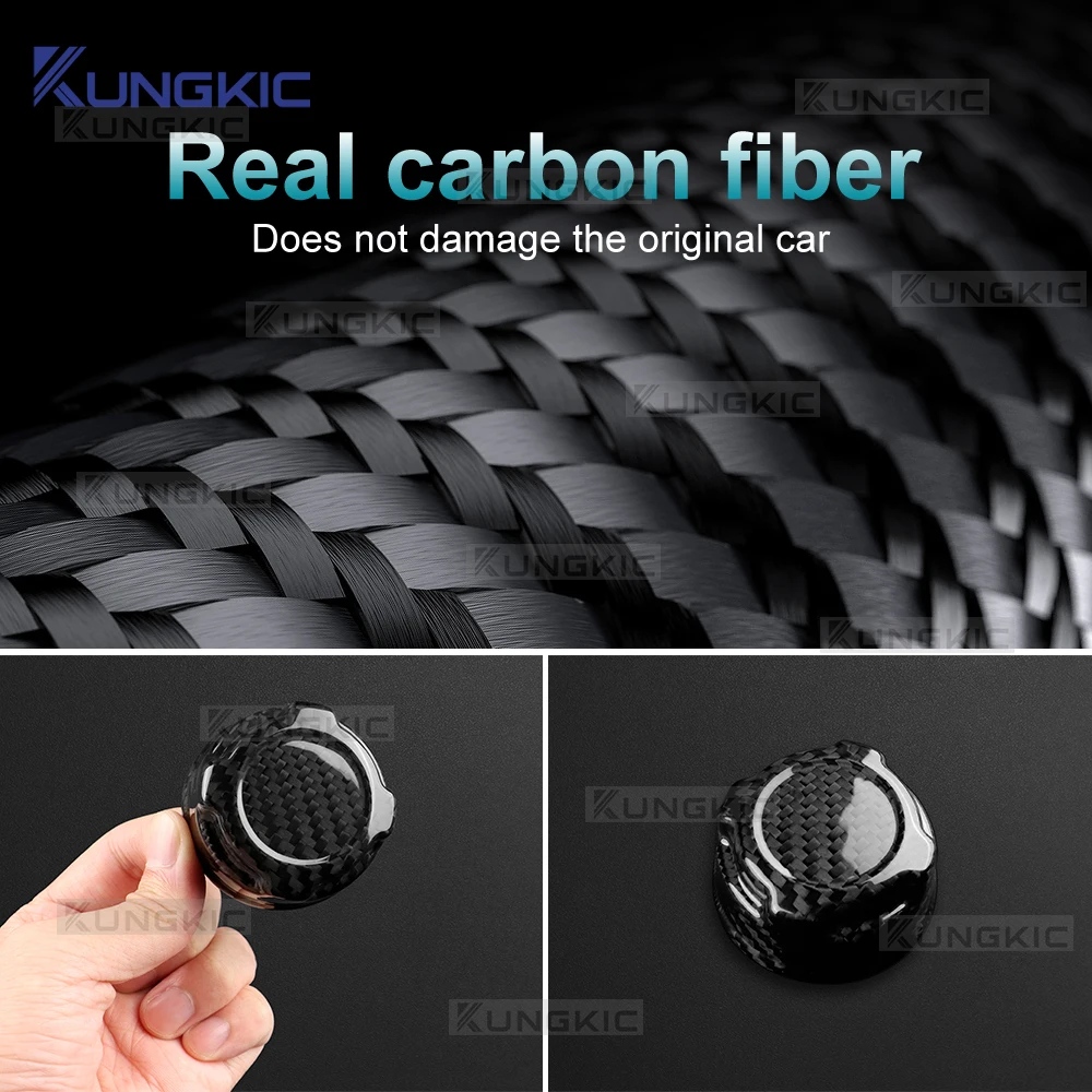 غطاء مبرد السيارة من ألياف الكربون الصلب الجاف لـ Abarth 595 595C 695 695C Fiat 500 500C 2016 2017 2018 2019 2020-2024 ملحقات الكسوة #5