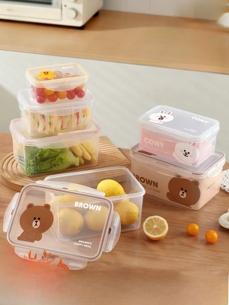 Line Brown Bear Foo…