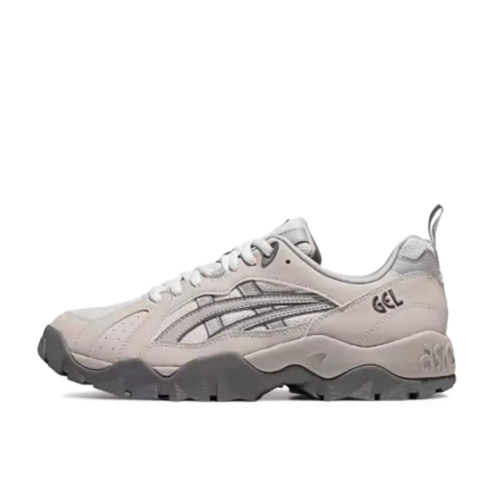 ASICS Gel-Truck Low-Top Casual Shoes Gray/White MeshFabric ComfortDura for Men and Women Colorway Style Design 1203A485-020
