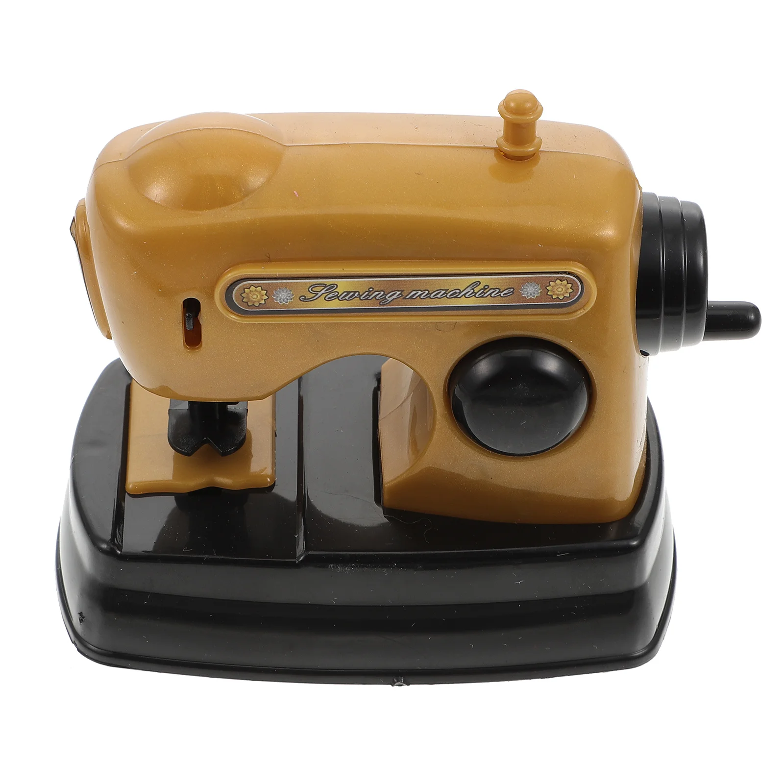 ماكينة خياطة محاكاة تصميم بألوان زاهية للأطفال لعبة تعليمية للعب الأدوار أداة تعليمية إبداعية للأطفال