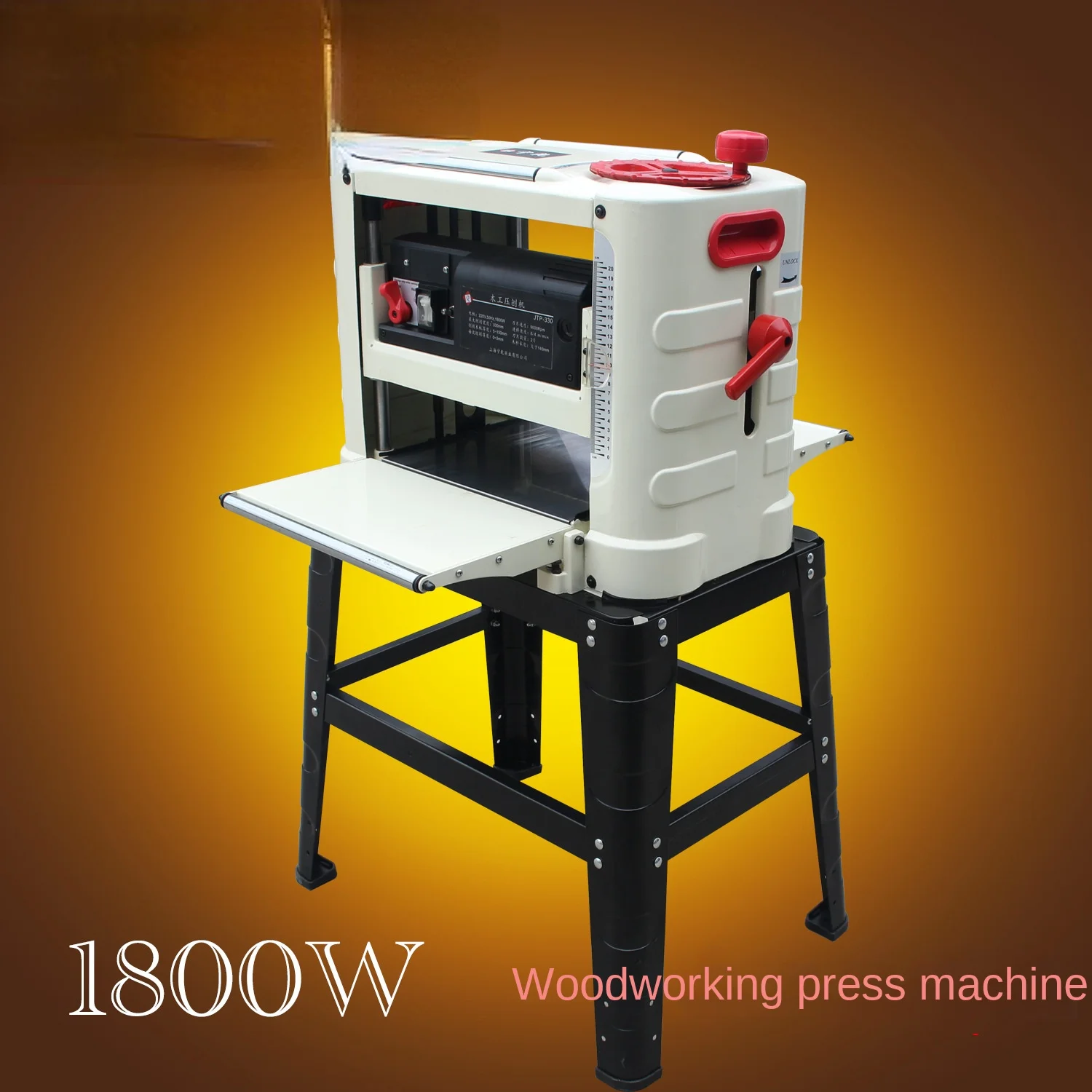 Planer Woodworking Thicknesser Portable Woodworking with Stand