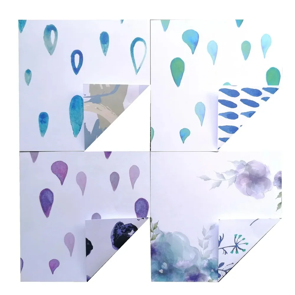 Creative Path 6-Zoll-Muster-Scrapbooking-Papierblock, dekoratives Journaling-Hintergrundpapier, doppelseitiges Origami-Papier für Bastelarbeiten – Detail 6