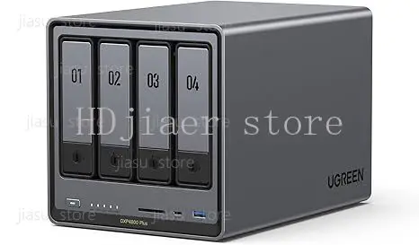 

Ugreen DXP4800 Plus 4-Bay NAS – Intel Gold 8505 5-Core CPU, 8GB DDR5 RAM, 128GB SSD, 2.5GbE, Dual M.2 NVMe Slots, 4K Ready