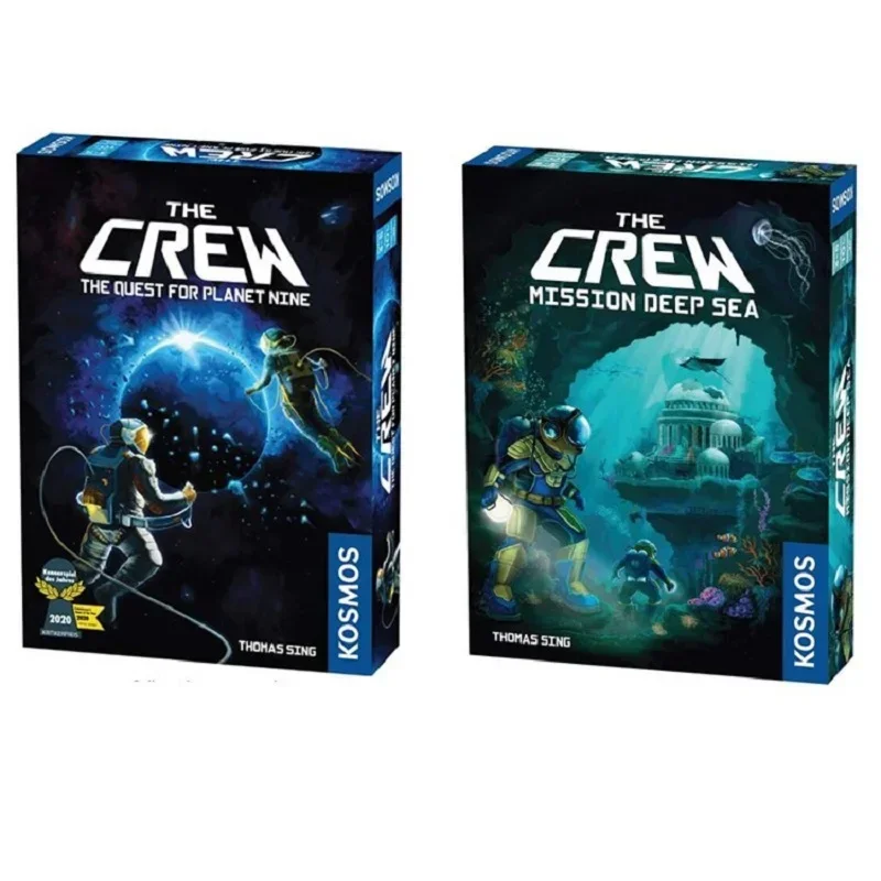 

The Crew - Quest for Planet Nine Astronauts Full English Family Gathering Chessboard Game Entertainment Divination Card Game