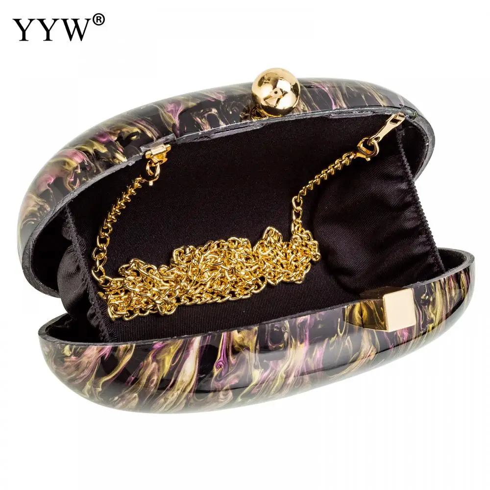 Women Acrylic Purple Clutch Bags Evening Wedding Party Luxury Designer Handbag Crossbody Shoulder Bag And Small Messenger Purse