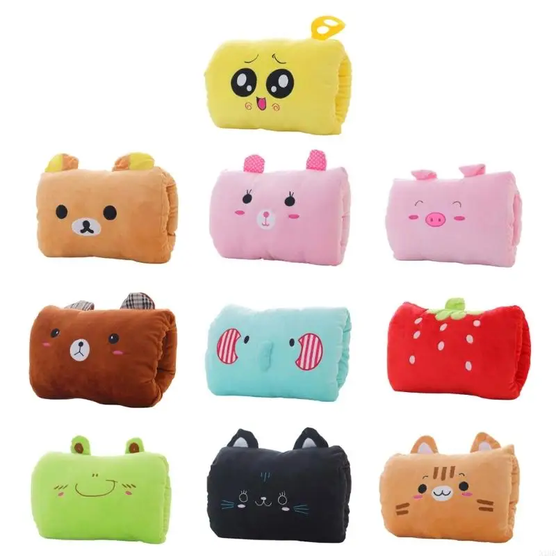 Cartoon Hand Arm Pillow With Heating Hand Pocket Winter Travel Office Essential