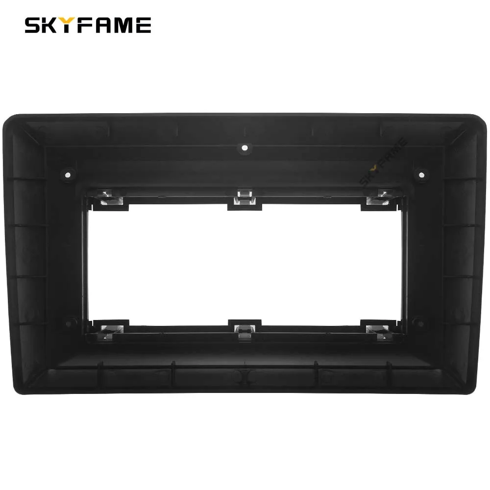 SKYFAME Car Fascia Frame Adapter Canbus Box Dash Fitting Panel Kit For Jeep Compass Commander Grand Cherokee Dodge Charger Ram