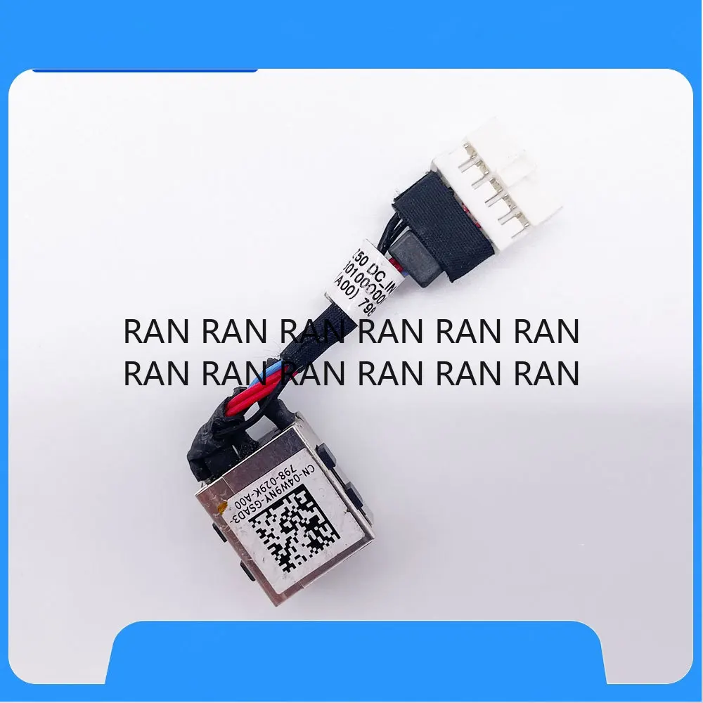 لأجهزة الكمبيوتر المحمول Dell Latitude 7240 E7240 7250 E7250 مقبس طاقة تيار مستمر DC-IN كابل شحن مرن 04W9NY