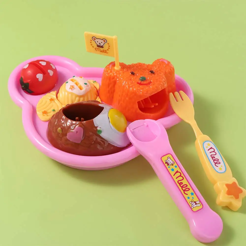 Zabawki do karmienia Fun Bear Box, zabawki edukacyjne dla najmłodszych, zabawki kuchenne, zabawki do zabawy w dom, symulowane zabawy w udawanie, zestaw do karmienia pudingiem, zabawka dla dzieci