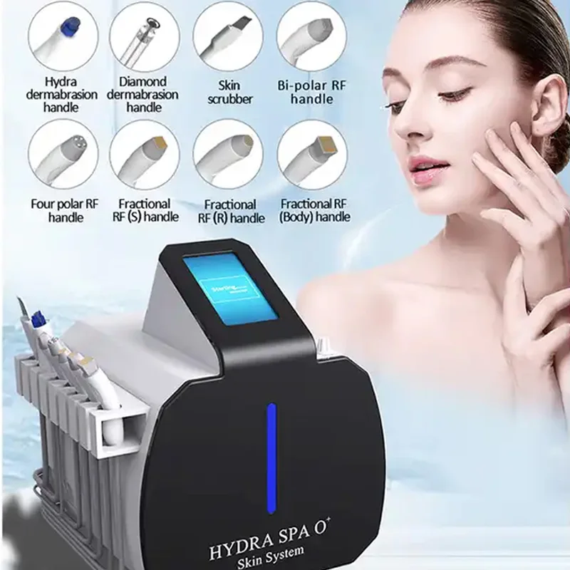 Facial Cleaning Hydro Dermatization Machine Microneedle RF Acne Treatment Skin Care Water-based Facial Beauty Equipment