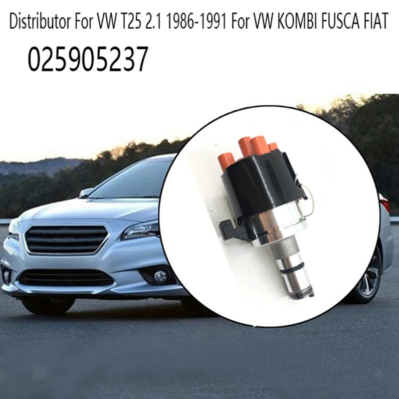 Distributor 025905237 Distributor As Shown Automotive Supplies Fit For VW T25 2.1 1986-1991 For VW KOMBI FUSCA FIAT New