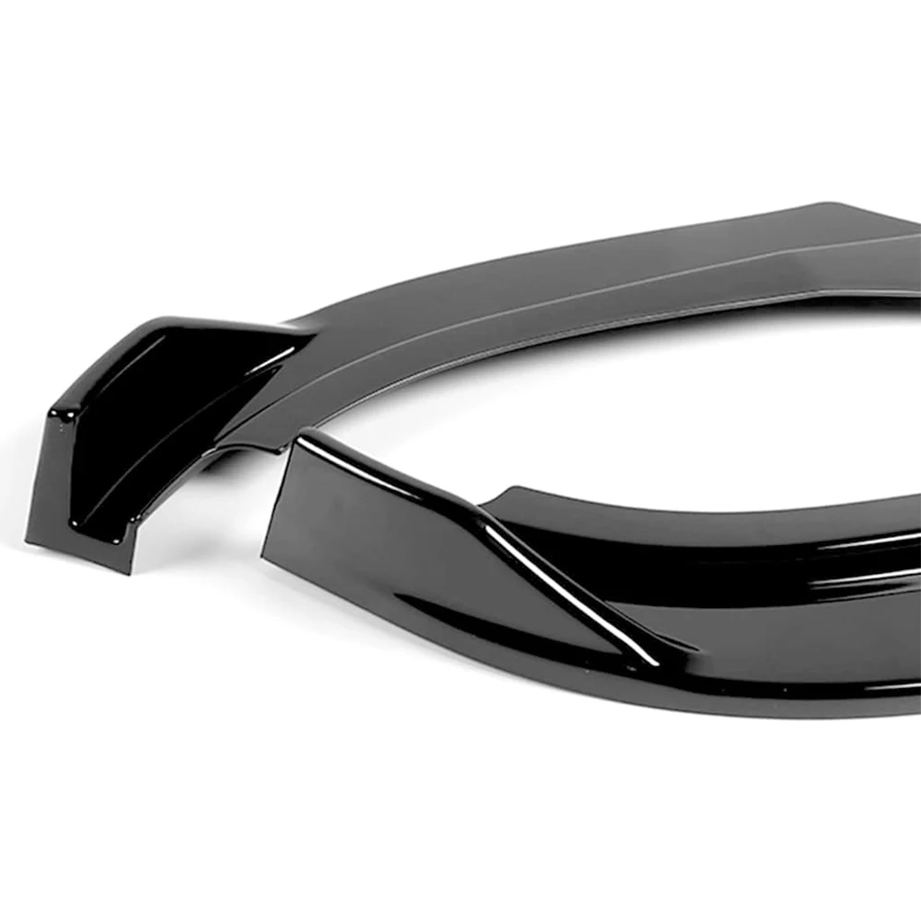 Glänzend schwarzer Auto-Frontstoßstangen-Splitter, Lippendiffusor, Body-Kit, Spoiler-Schutz für Alfa Romeo Giulia 2017 2018 2019 2020 2021 – Detail 3