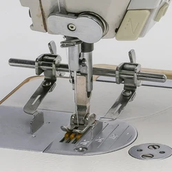 R7 601 Stitch Ruler Fabric Guide Left and Right Stop Airplane Gauge Limitter for Juki Brother Sunstar Jack Industrial Lockstitch