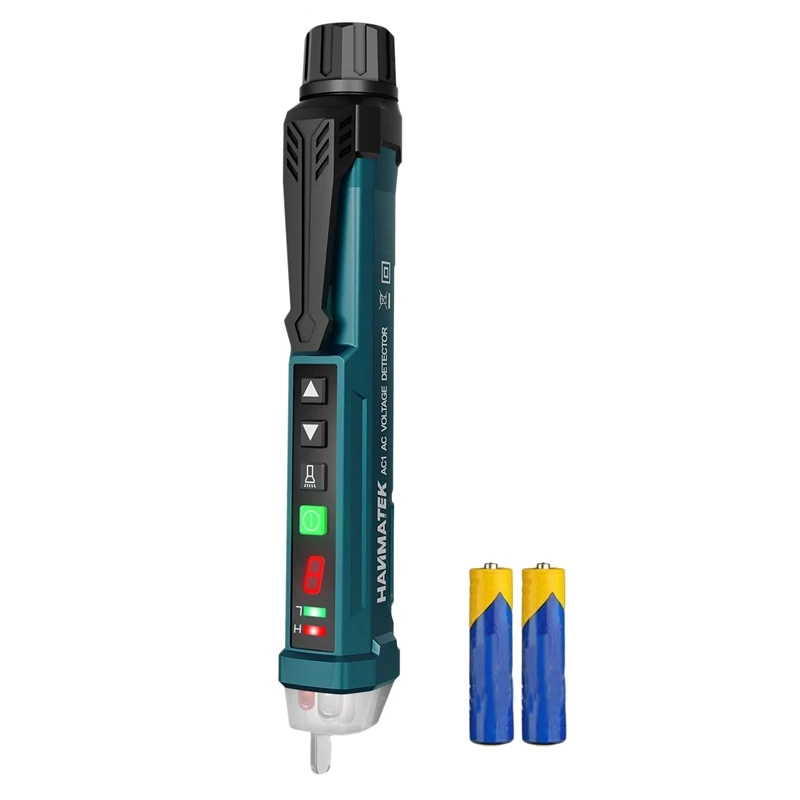 HANMATEK AC1 Тестовый карандаш Индикатор напряжения Бесконтактная ручка Детектор напряжения переменного тока Поиск линии Вольтметр Тестер линии электрика