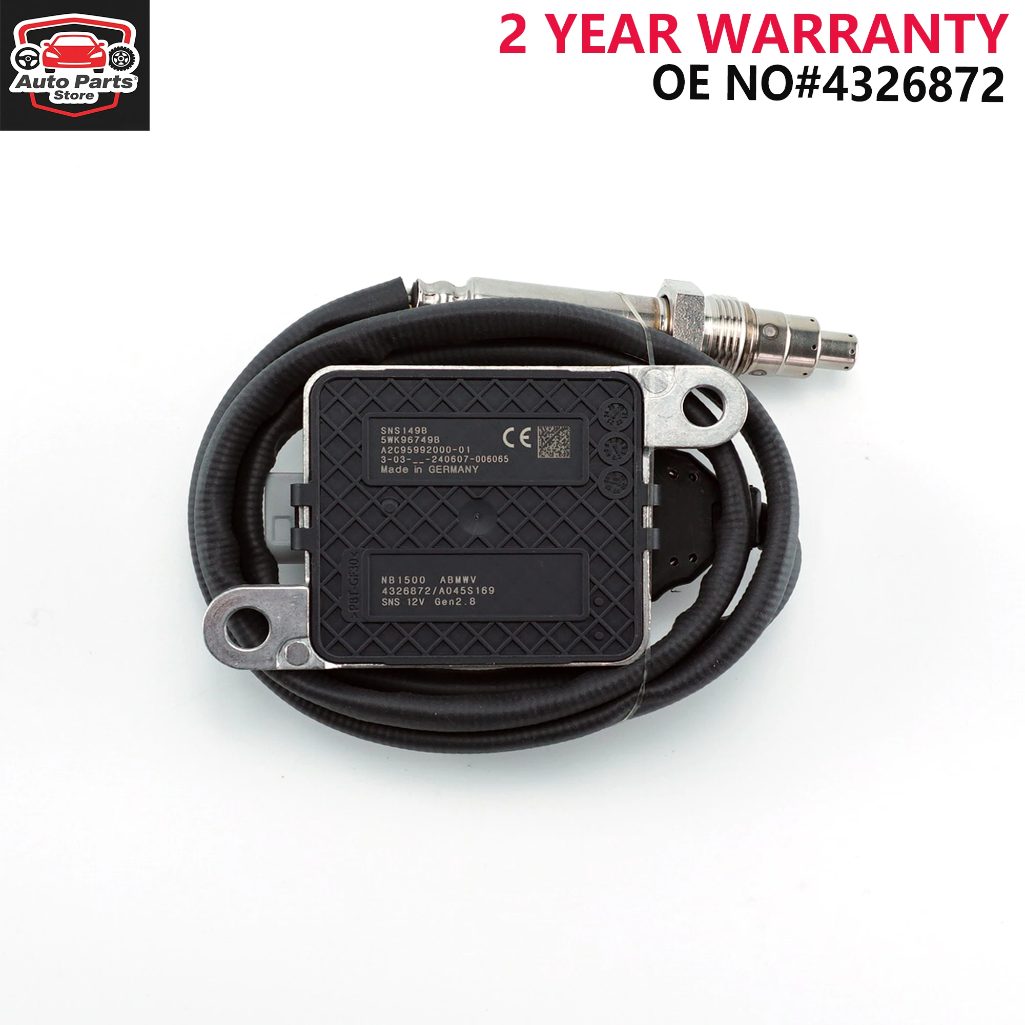 

4326872 5WK9 6749B 5WK96749B High Quality Nitrogen Oxide Sensor For 2013-18 Cummins ISX 15.0 ISX 11.9