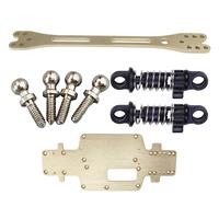 1:28 Accessory Set DIY Replacement Metal Upgrade Part for Wltoys K969 K979 K989 284131 K999 P929 RC Car