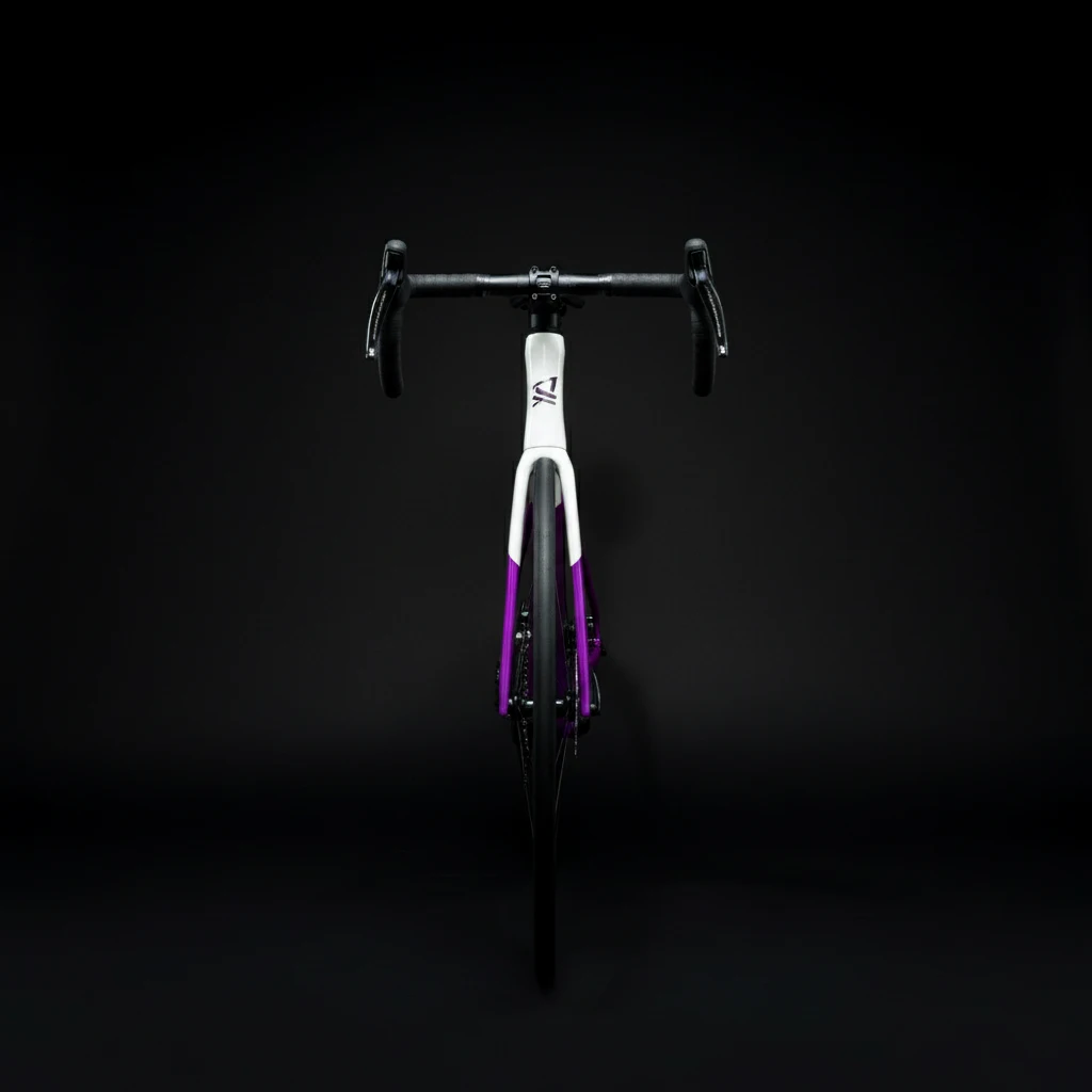 Full Carbon Road Racing Bike, Carbon Fiber Material, Hydraulic Disc Brake, Internal Cable Routing High Speed Bicycle