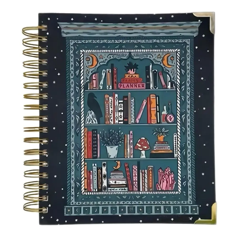 Обучающий планировщик чтения для любителей книг 12, ежемесячный журнал и обзор без даты, трекер для книг, журнал для любителей учебы, отслеживающие отзывы