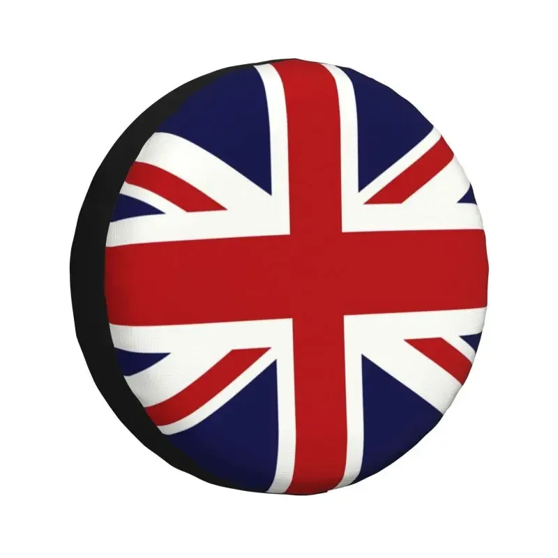 

Union Jack Flag Of The UK Spare Wheel Cover for Jeep Mitsubishi Pajero 4WD RV British Proud Tire Protector 14" 15" 16" 17" Inch