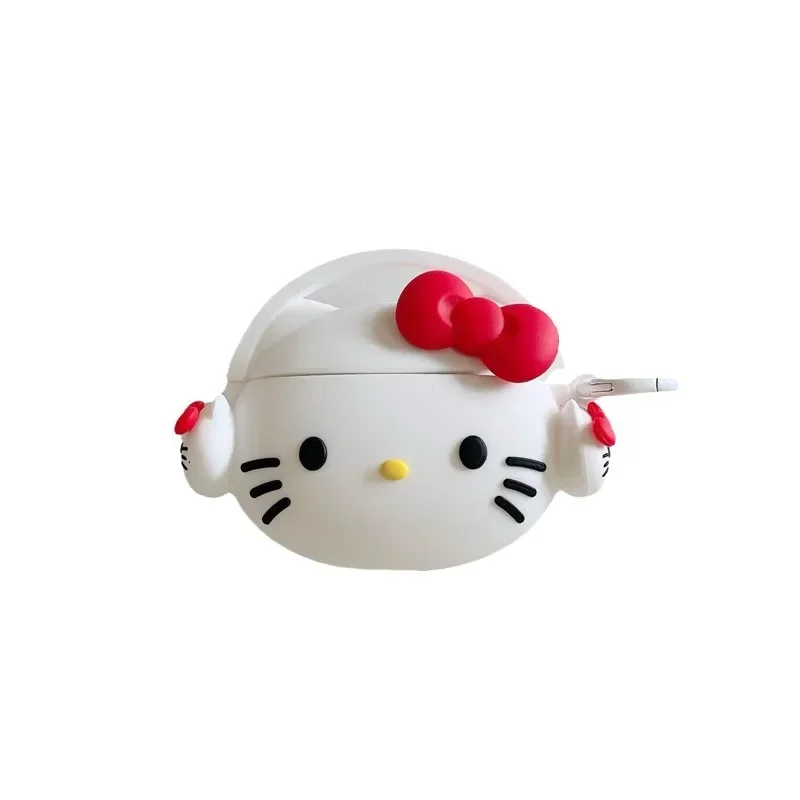 Чехол Hello Kitty для Airpods Pro второго поколения, красные Мультяшные наушники, аниме Обложка для Airpods Pro 2, чехол/Airpods 3, для девочек