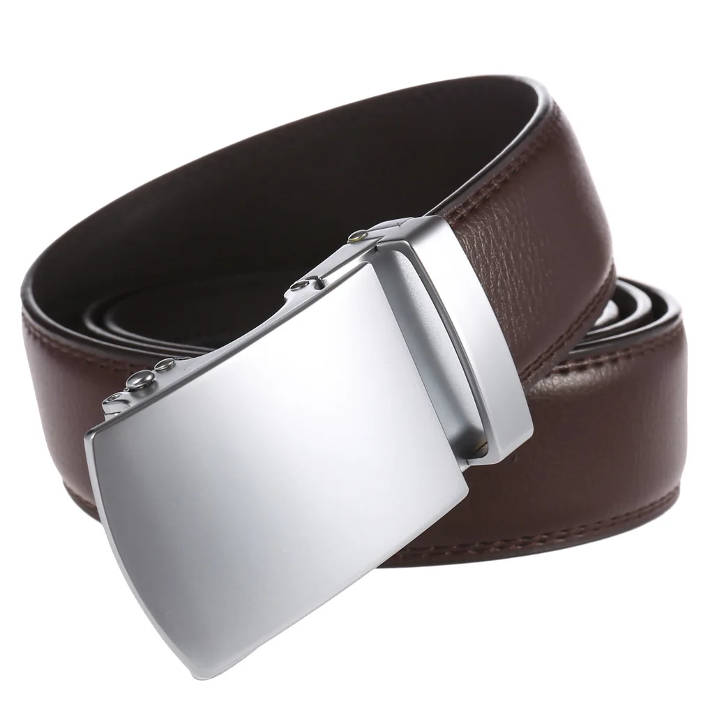 Männer Gürtel Echtes Leder Strap Männlich Bund Automatische Schnalle Business Gürtel für Männer Hohe Qualität Gürtel Gürtel Für Jeans – Detail 23