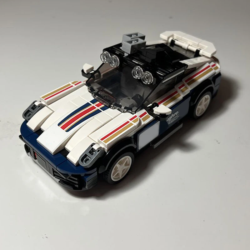 

Speed Racing Car Model MOC Building Bricks Top Tier Sports Car Modular Technology Children Holiday Gifts Assemble Toys Suit