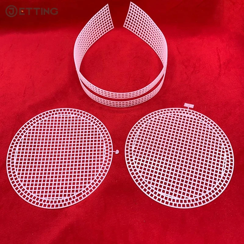 1PCS Plastic Sheet Knitting Weaving Plastic Mesh Sheet DIY Sewing Woven Bag Accessories Purse Making Supplies Crochet Projects