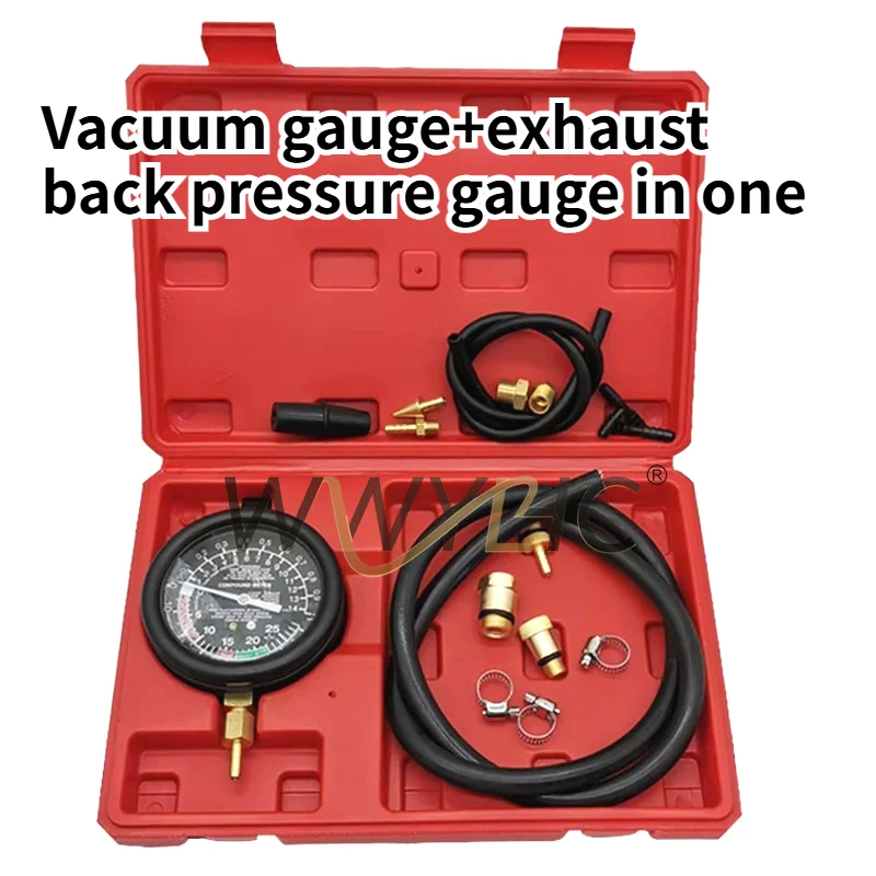 Suitable for Miaowei Tu-1 Automobile Vacuum Pressure Gauge Intake Manifold Negative Pressure Vacuum Detection Three-way
