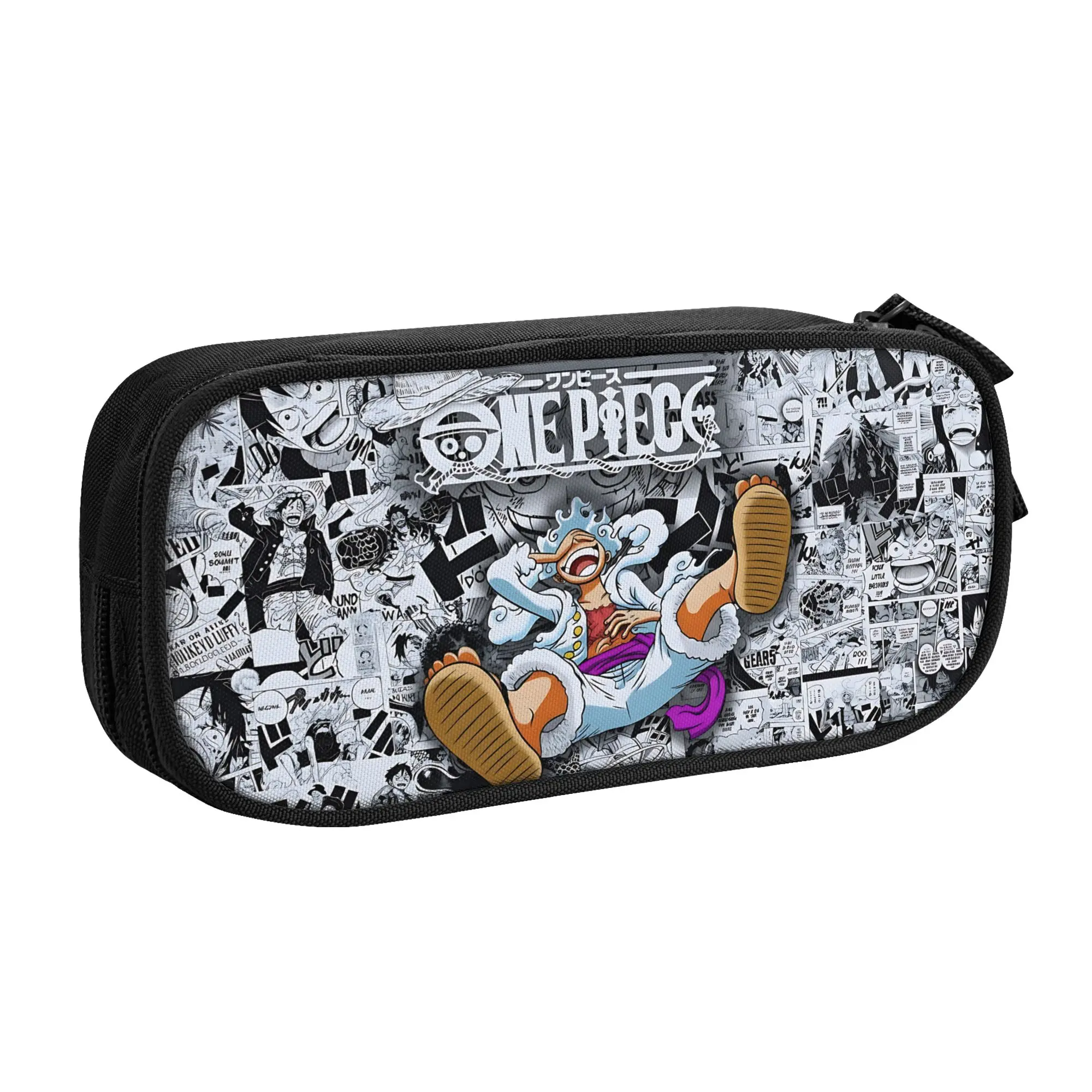 Large Capacity Bags for Child Cartoon Pirate Street Art Collage Pattern One-Piece Handheld Study Bag for Boys Gilrs Kids