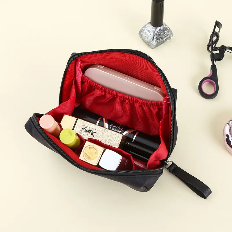 Borsa per il trucco di moda LAYRUSSI borsa per cosmetici portatile impermeabile borsa per rossetto borsa per il trucco a mano da viaggio colorata