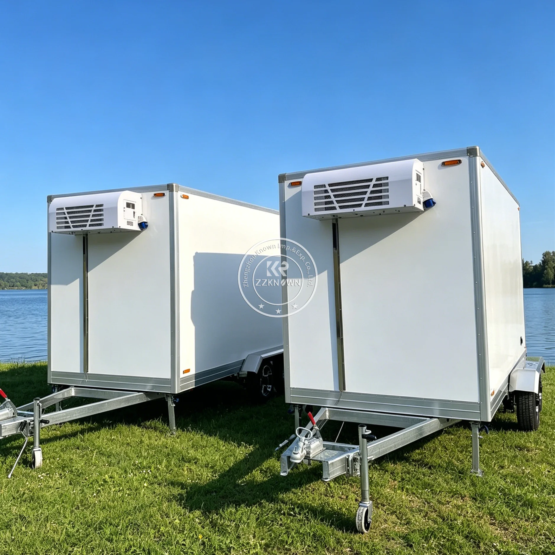 

Large Capacity CE Certified Refrigerated Truck Premium Reefer Truck Reliable Cold Chain Freezer Transport Trailer