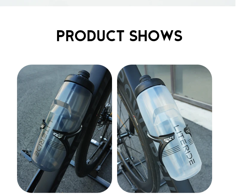 LiteRide Fahrrad-Trinkflasche 750ml/25oz Rennrad-Sportflasche PP5 Kälte- und Wärmeisoliert Tragbare Outdoor-Fitnessflasche – Detail 13