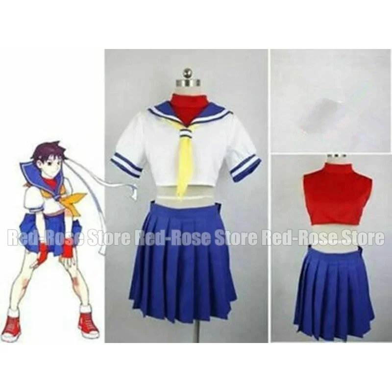 

qq28LQУличный истребитель Сакура, униформа, карнавальный костюм на Хэллоуин