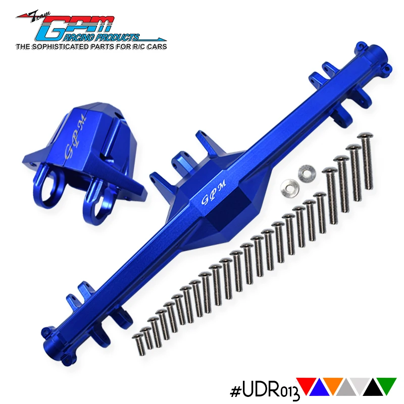 GPM 7075 Alu Rear Axle Housing Halves Design & 6061Alu Rear Axle Housing For Unlimited Desert Racer-85076-4