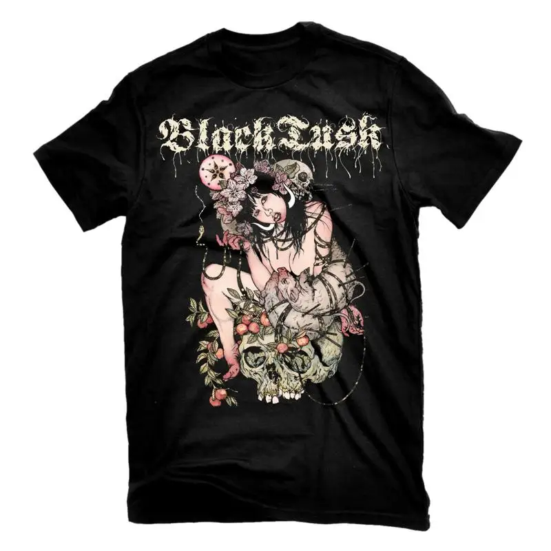 Black Tusk band Taste The Sin Cotton Full Size T Shirt For Men BL272