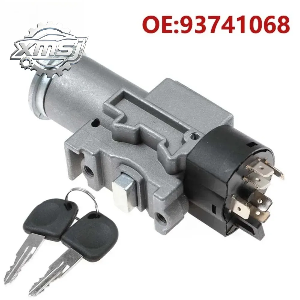 93741068 531409 Juego De Cilindro De Cerradura Y Interruptor De Encendido + 2 Llaves Para Chevrolet Matiz