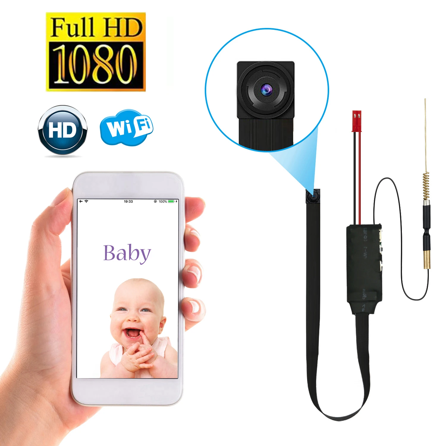 Diy Wifi Ip Mini Ca… - image