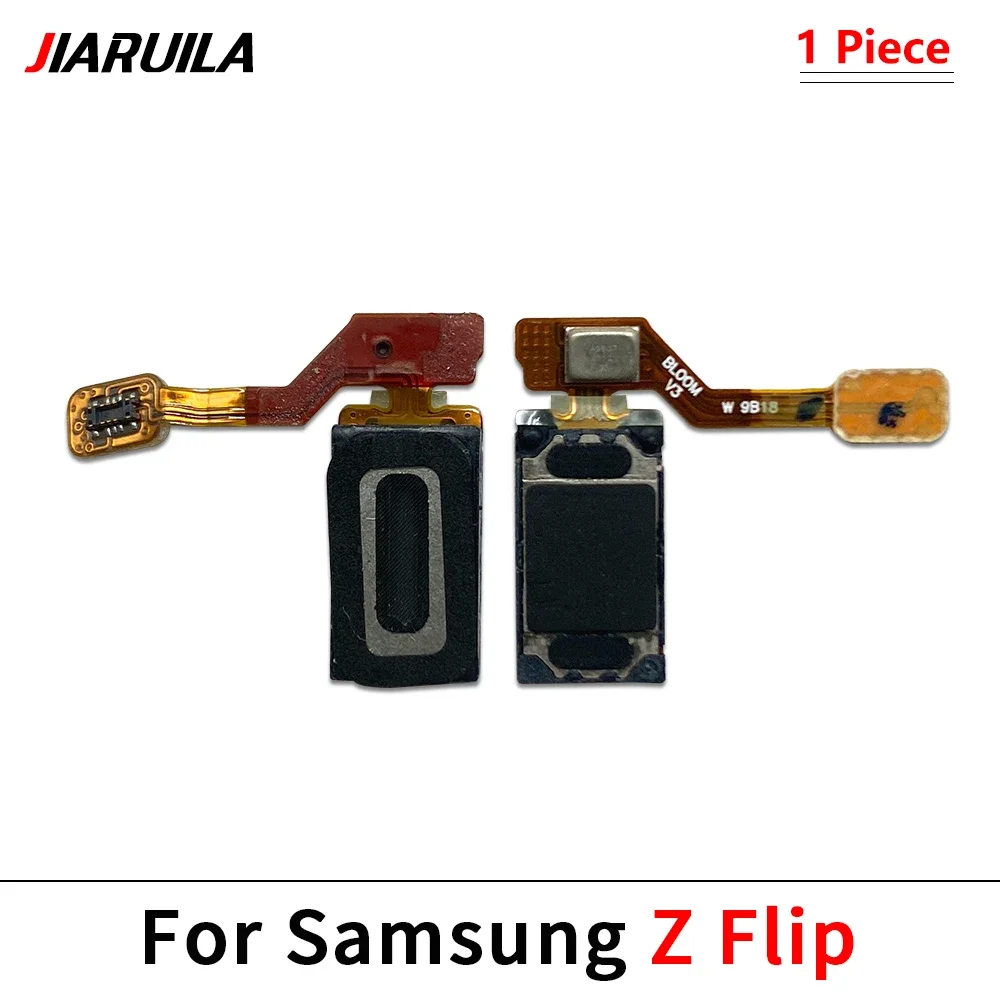 20 buah, penerima Speaker telinga atas suara Earpiece untuk Samsung Z Flip 2 3 4 5 5G F700F F707 F731 F721 F711 perbaikan Earphone