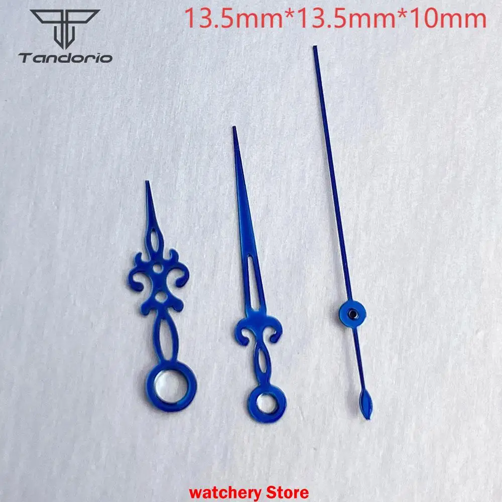 السيف نمط ساعة الإبر منتصف الليل الأزرق ل NH35 NH36 NH38 الحركة التلقائية الساعات جزء ساعة اكسسوارات أداة إصلاح