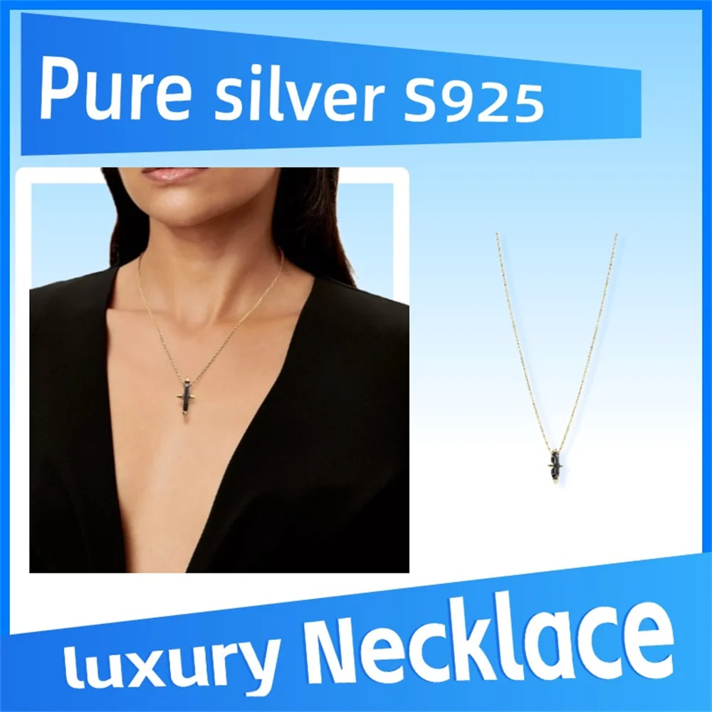 

Pure 925 Sterling Silver Titan by Pharrell Williams gold pendant Personalized high quality high end trendy party