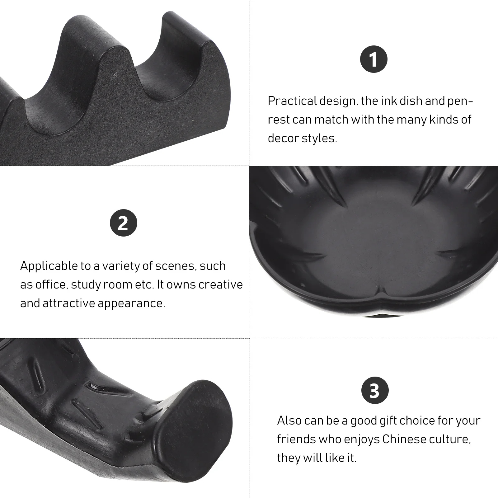 1 комплект, подставка для ручки с чернилами, комбинированные высококачественные многофункциональные аксессуары для каллиграфии для кабинета, офисного декора, пластиковые чернила
