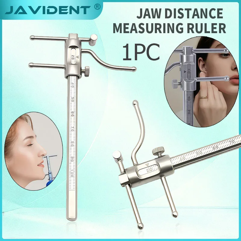 1Pcs Dental Calipers for Measuring Implant Vertical Distance Denture Thickness, Bone Ridge, and Oral Spacing Oral Instruments