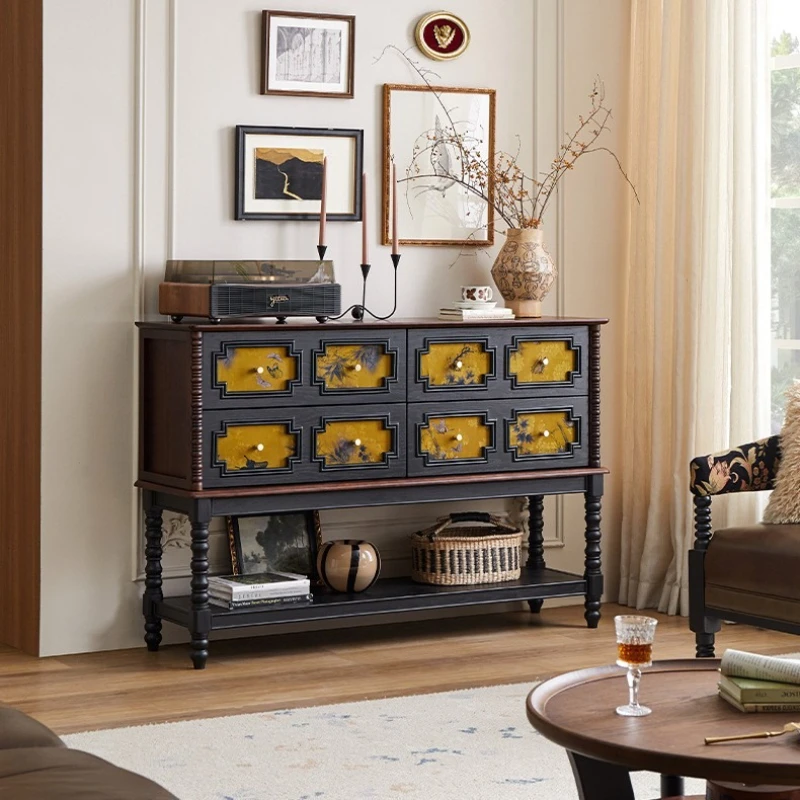 

Medieval style entrance entrance entrance cabinet, living room, fragrant cloud yarn counter, locker, side cabinet, locker, shoe