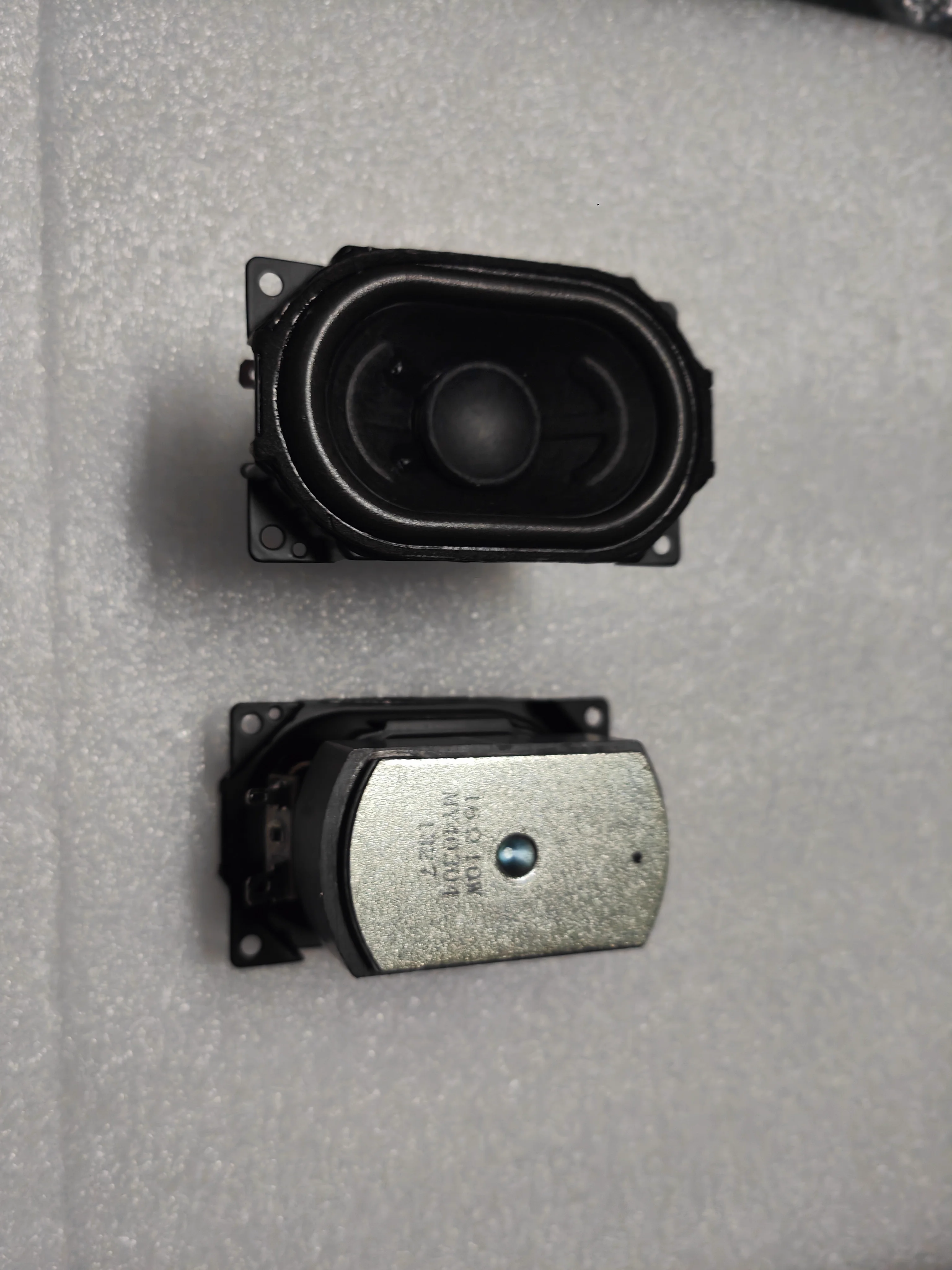 GHXAMP 프리미엄 48x78mm 직사각형 전대역 스피커 - 16옴, 10W, 대형 자석, 접이식 프레임 2개