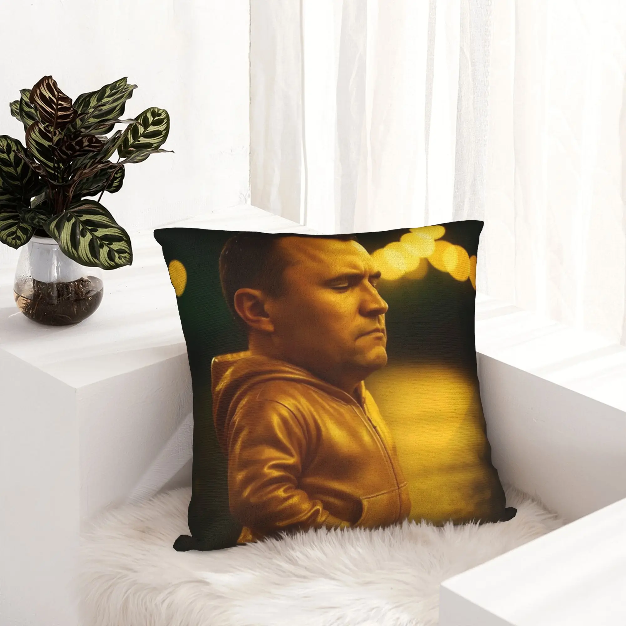 Charlie Kirk Pillowcase Printing Polyester Cushion Cover Decor  Throw Pillow Case Cover Sofa Square 45X45cm